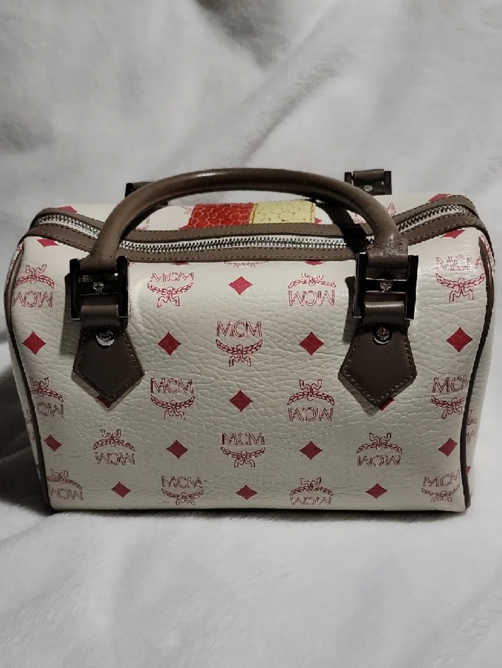 MCM Leather Satchel - Picture 5 of 13
